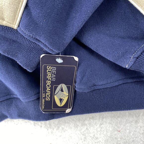 Bear Snow Boards Size Large Sweat Shirt Logo 1990's Blue Graphic Vintage Y2K - Picture 10 of 14